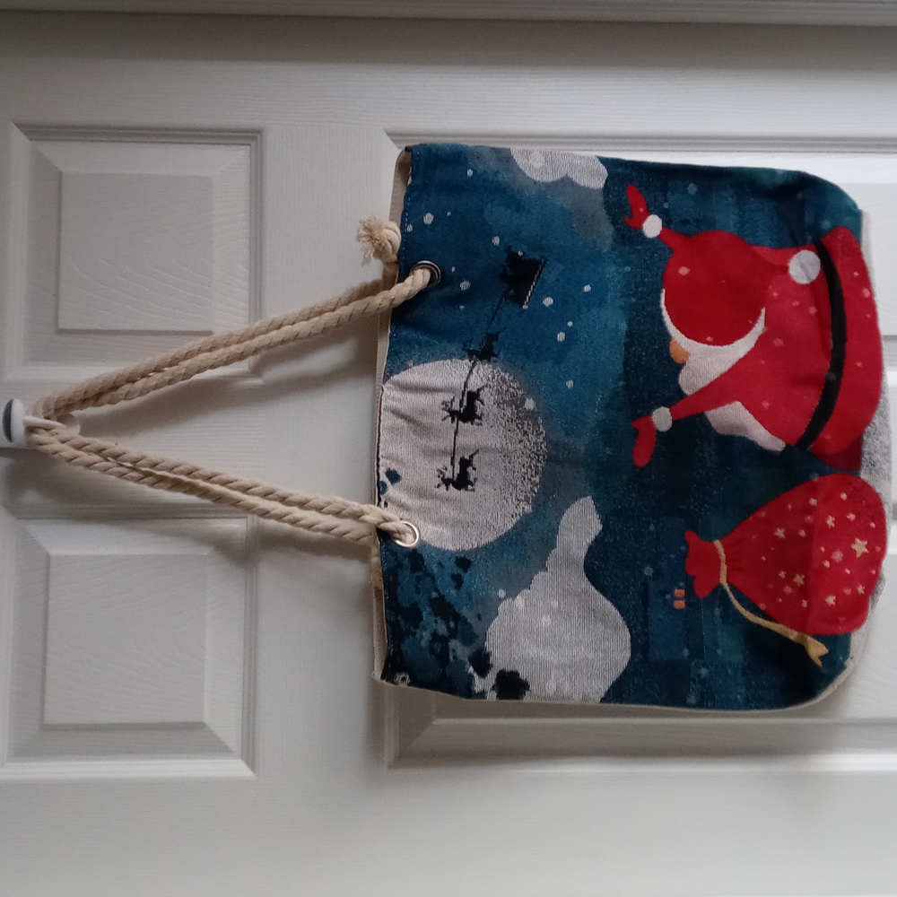 Christmas Santa Tote